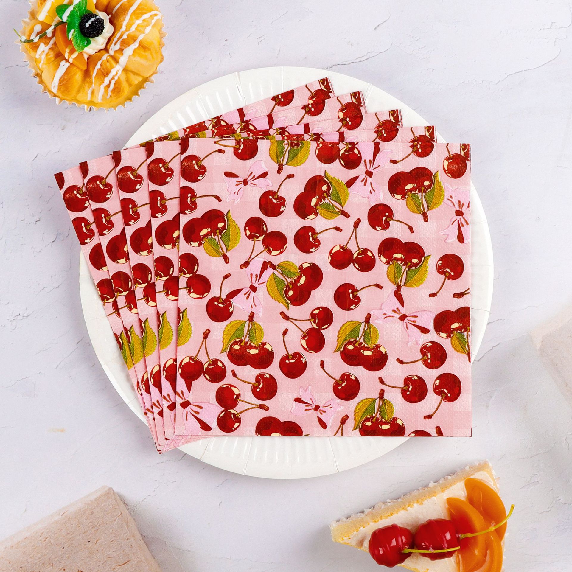 Cherry Blossom Cherry Pink Napkins