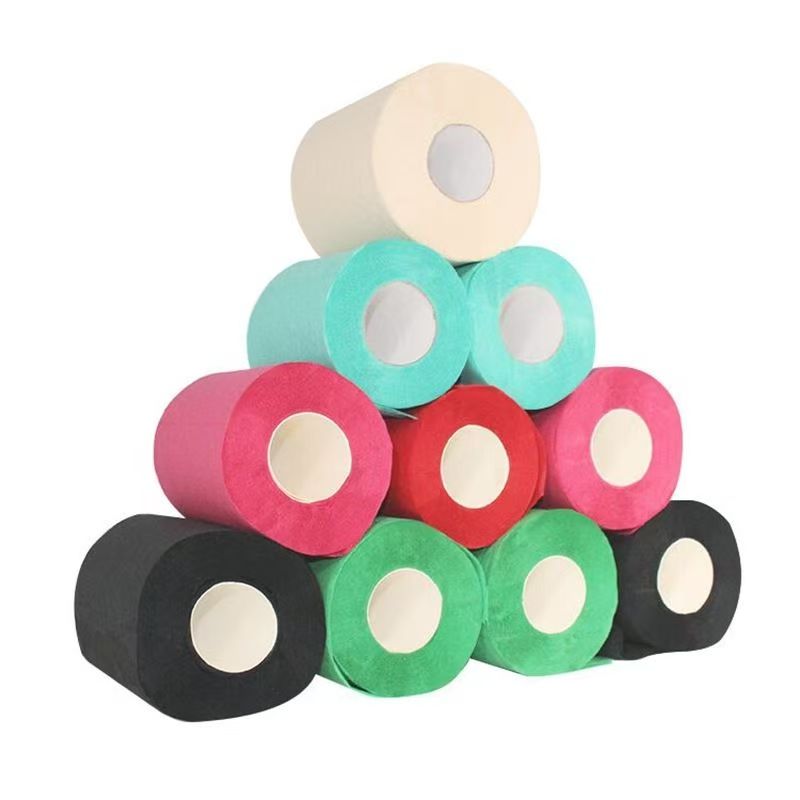 Colored Paper Rolls Napkins