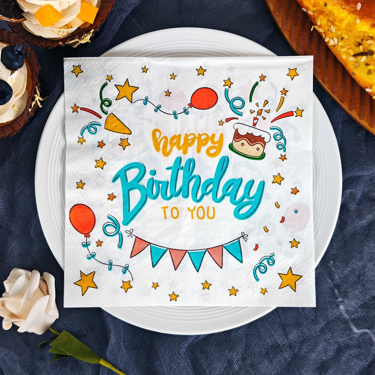 Happy Birthday To You Party Napkins