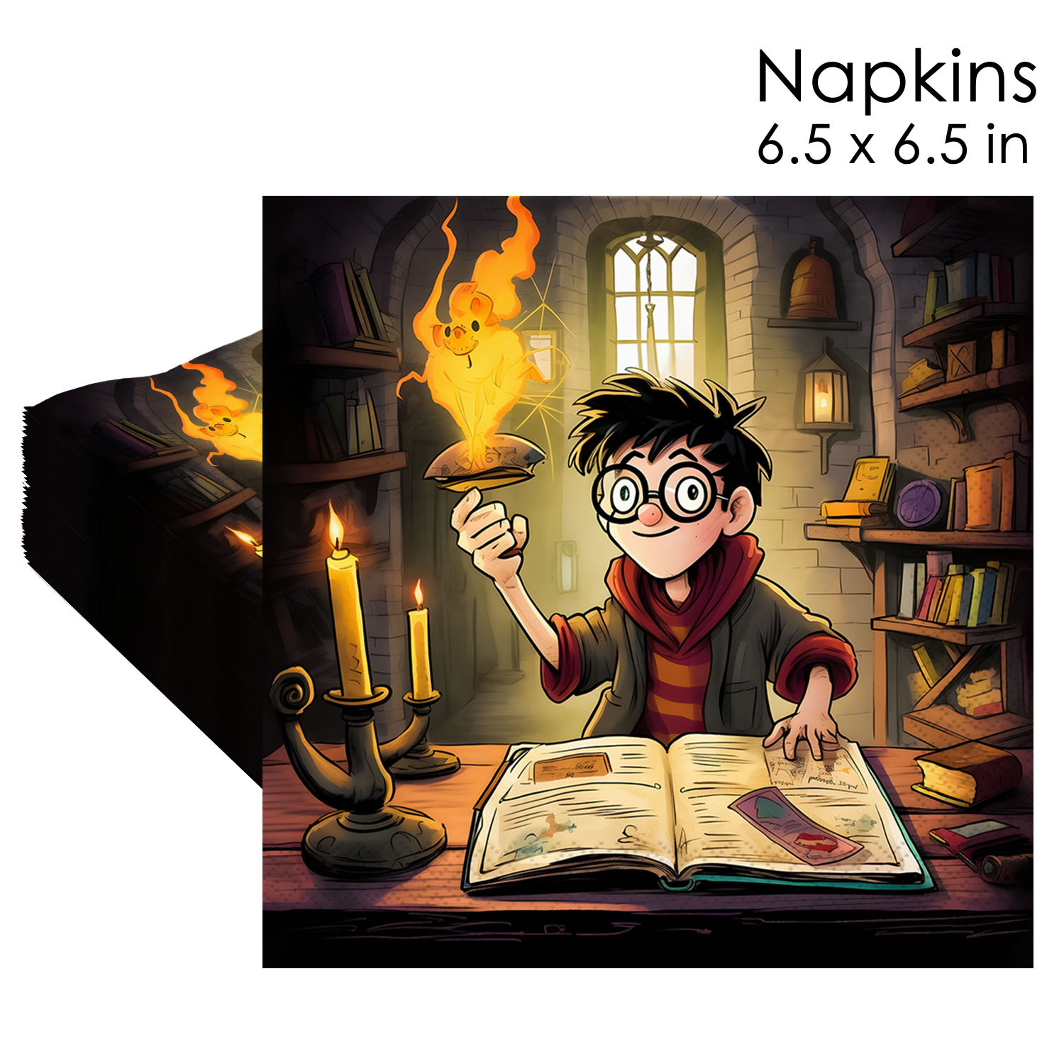 Harry Potter Magic Wizard Napkins