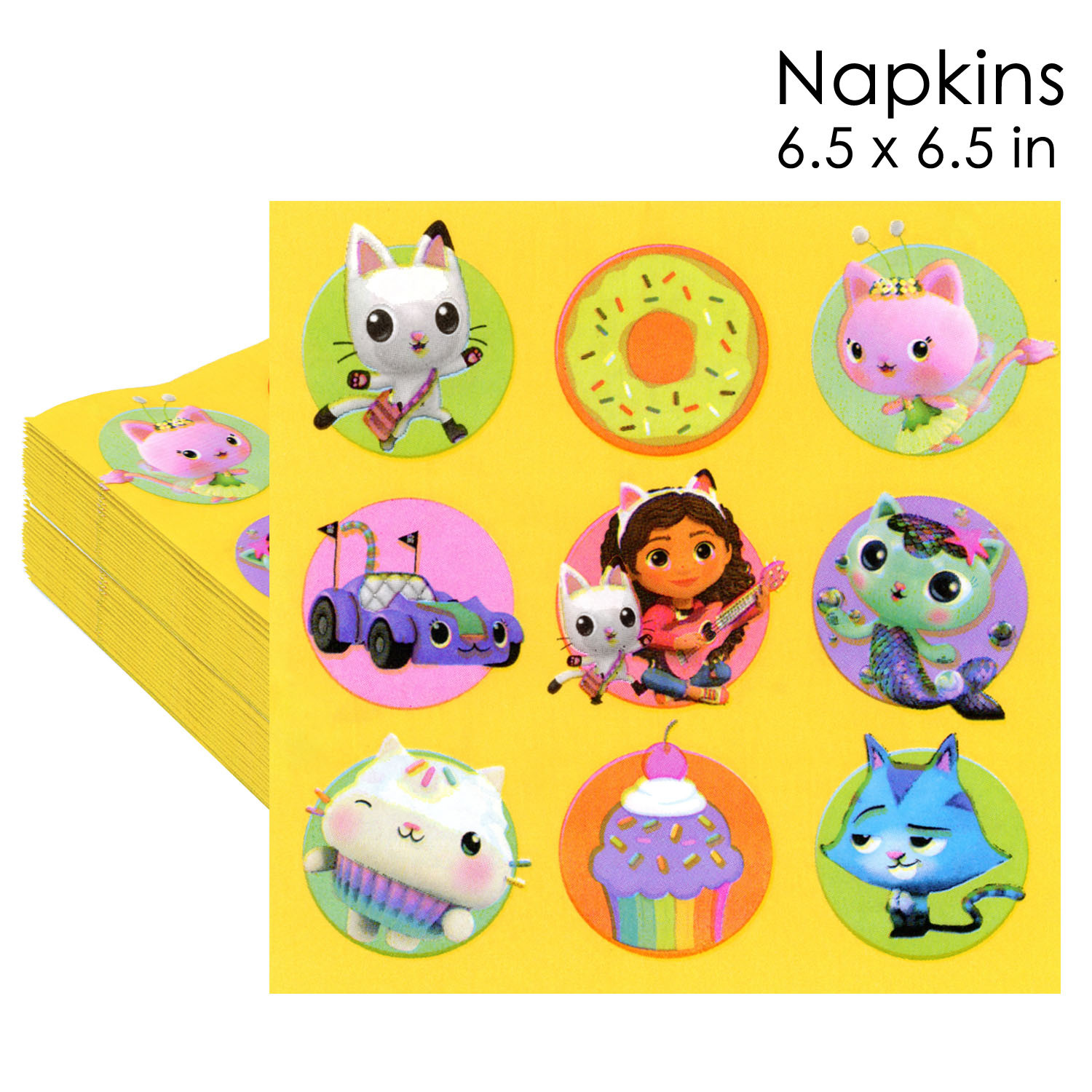 Kids Cartoon Characters Napkins