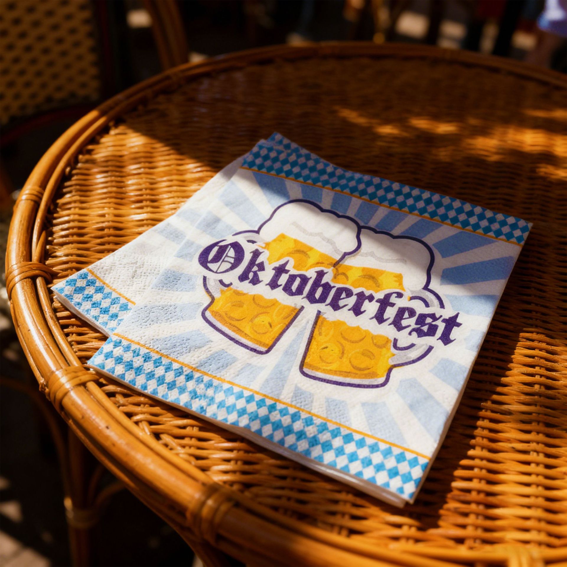 Oktoberfest Beer Mug Napkins