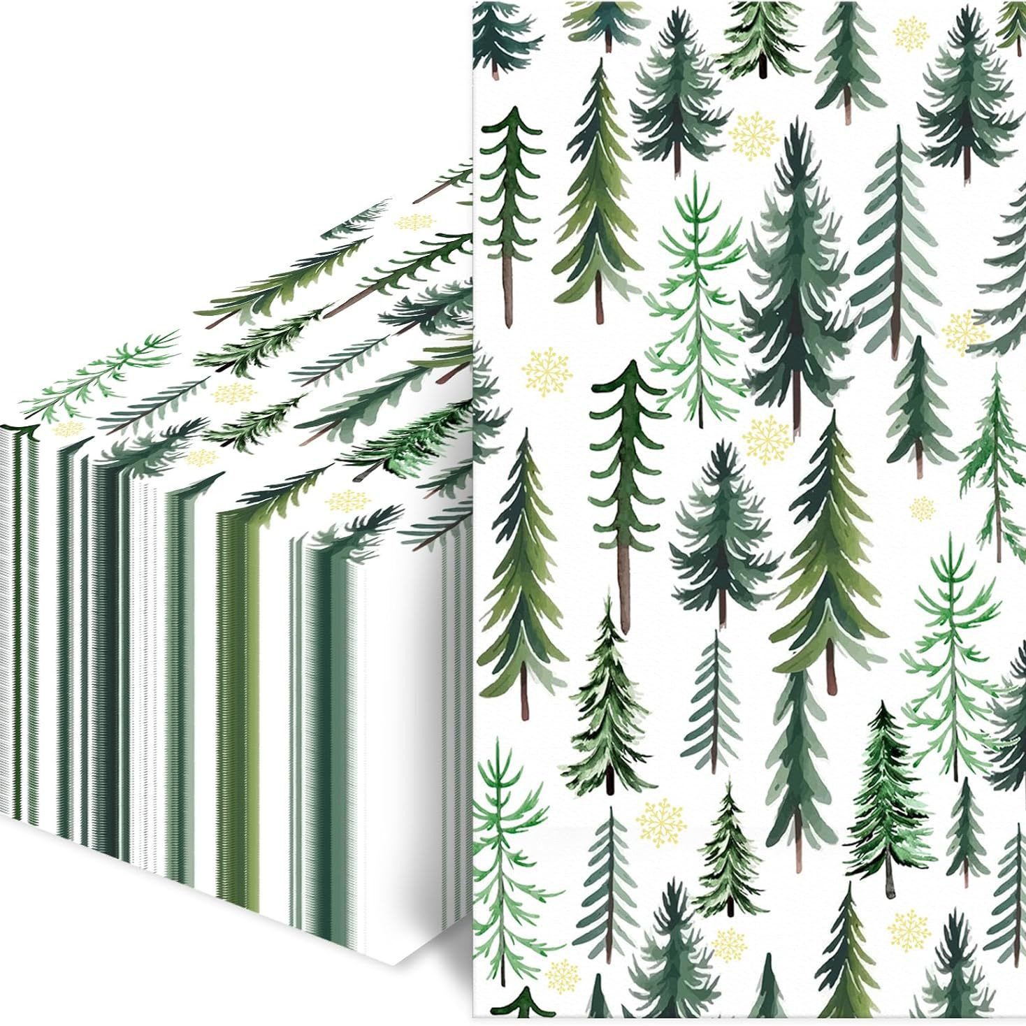 Pine Forest Pattern Napkins