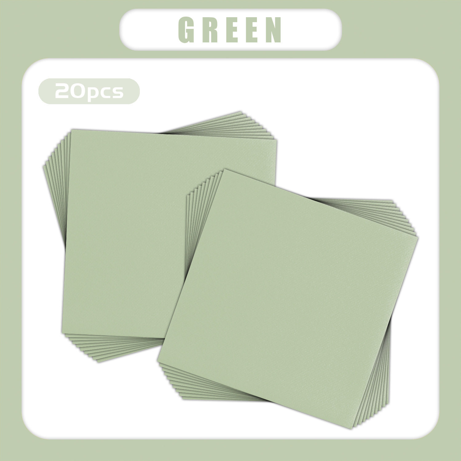 Sage Green Solid Napkins